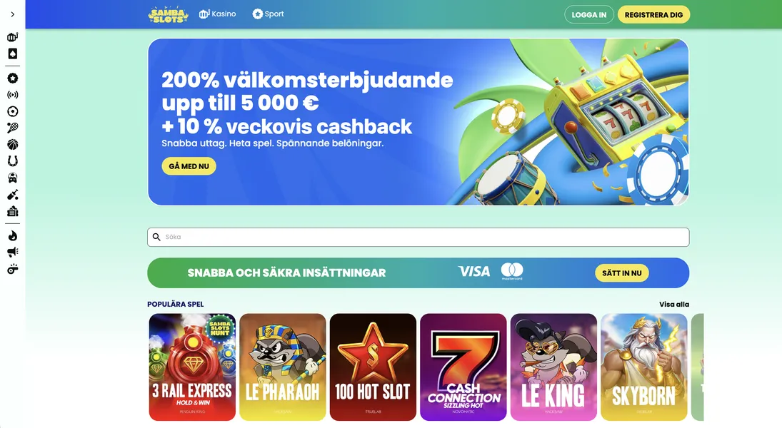Vad innebär utländska casino med snabba uttag för spelare i Sverige